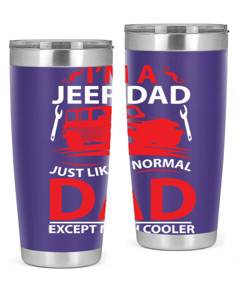 IM AJEEP DAD 51#- dad- Tumbler