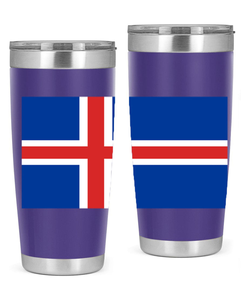 Iceland 122#- world flags- Tumbler