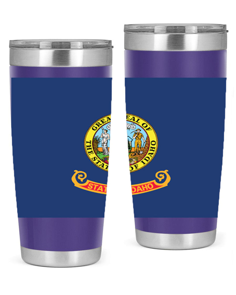 Idaho 40#- Us Flags- Tumbler