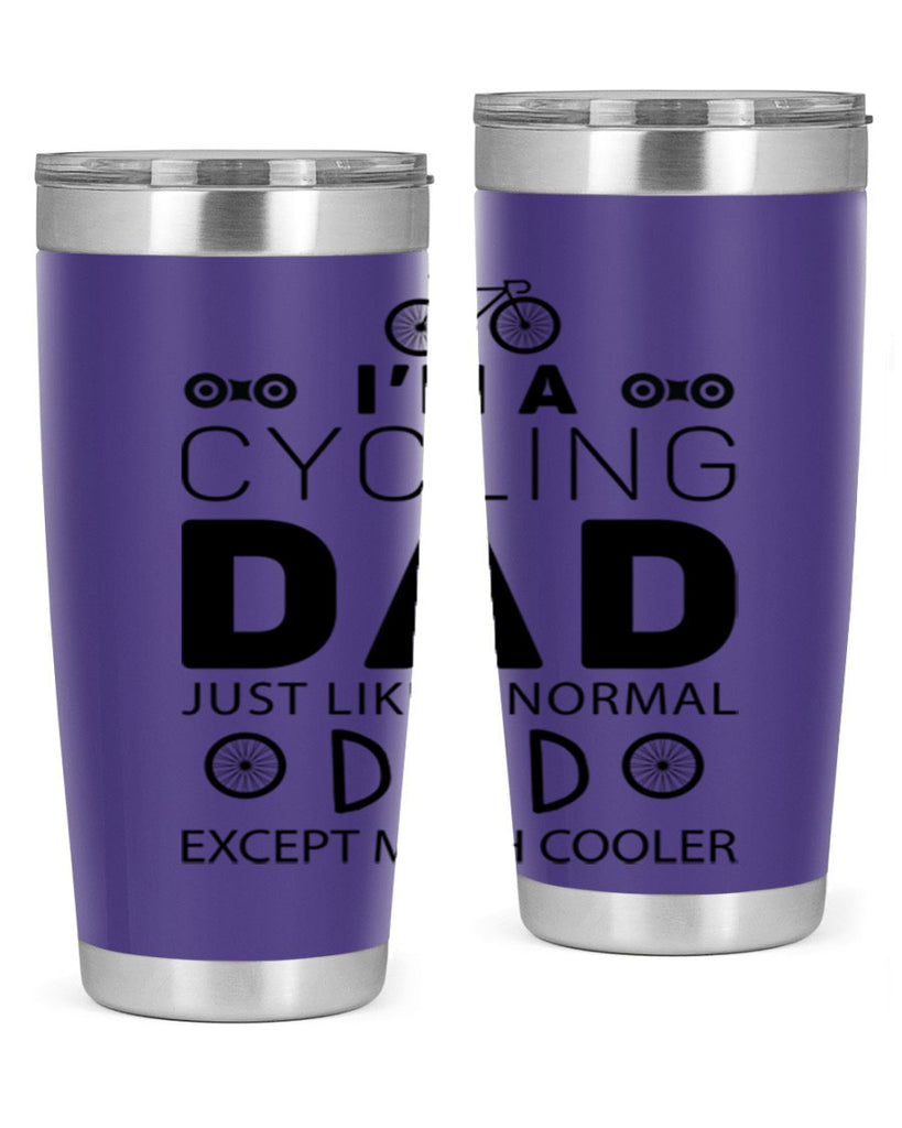 Im A Cycling Dad 4#- dad- Tumbler