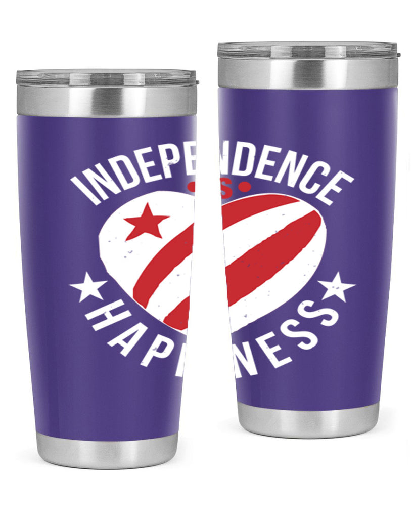 Independence is Happyness Style 25#- Fourt Of July- Tumbler