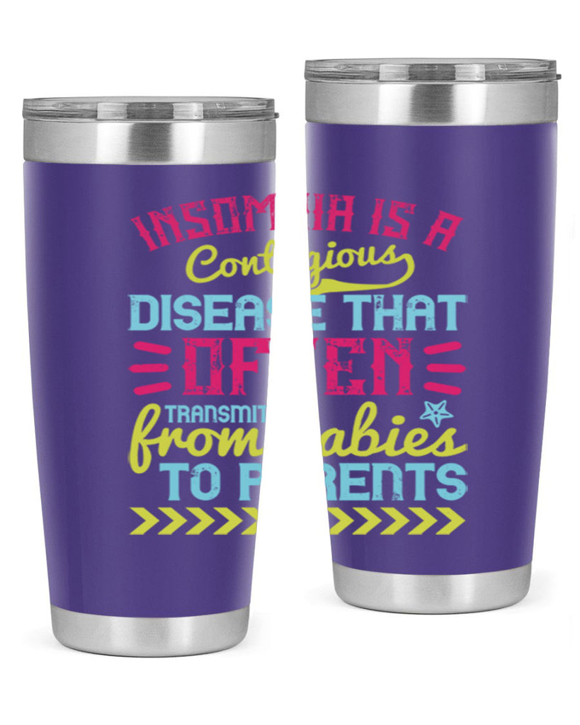 Insomnia is a contagious disease that often transmits from babies to parents Style 115#- baby- tumbler