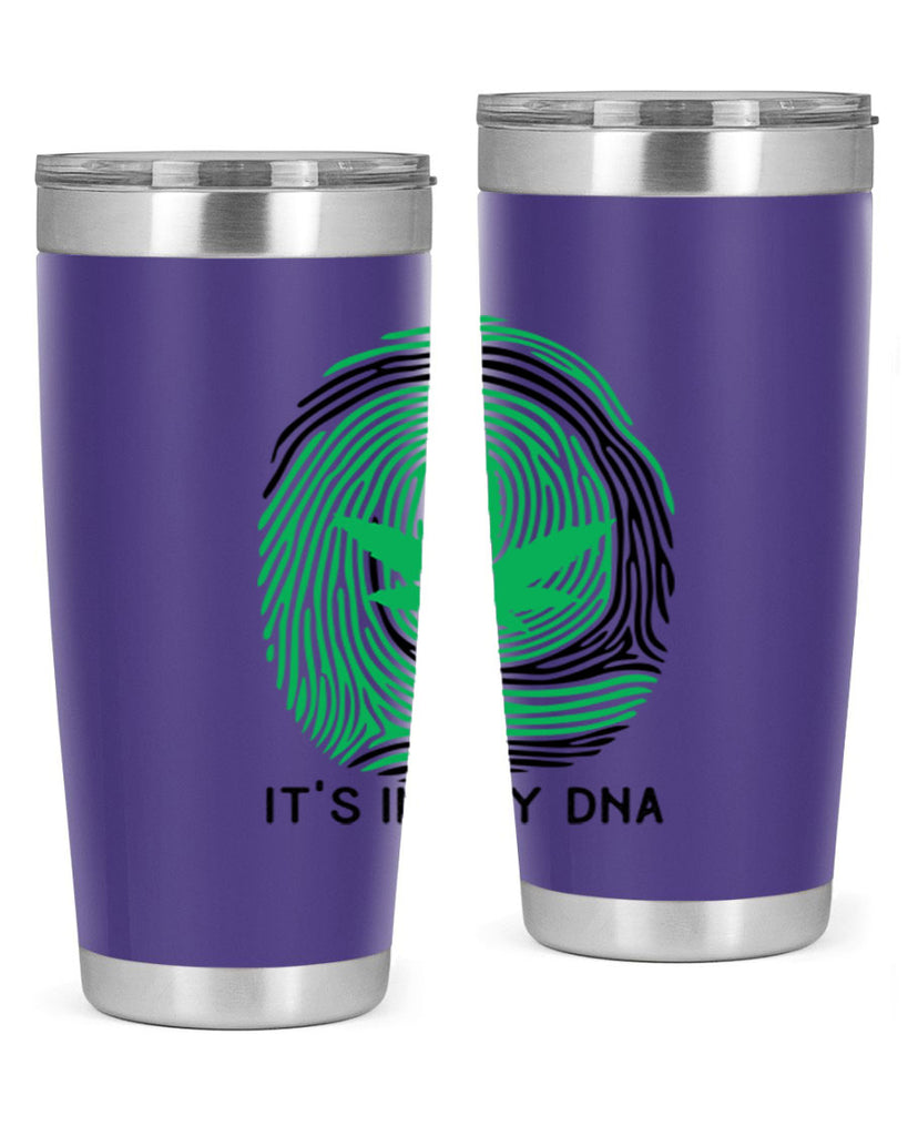 Its in my DNA 157#- marijuana- Tumbler