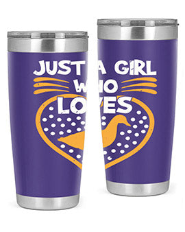 Just A Girl Who Loves Duck Style 34#- duck- Tumbler