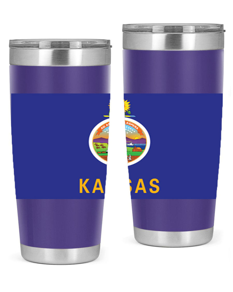 Kansas 36#- Us Flags- Tumbler