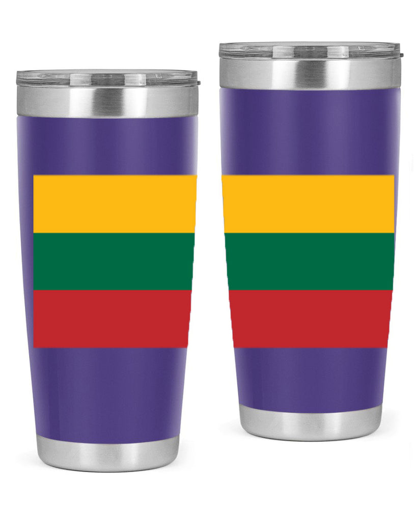 Lithuania 98#- world flags- Tumbler