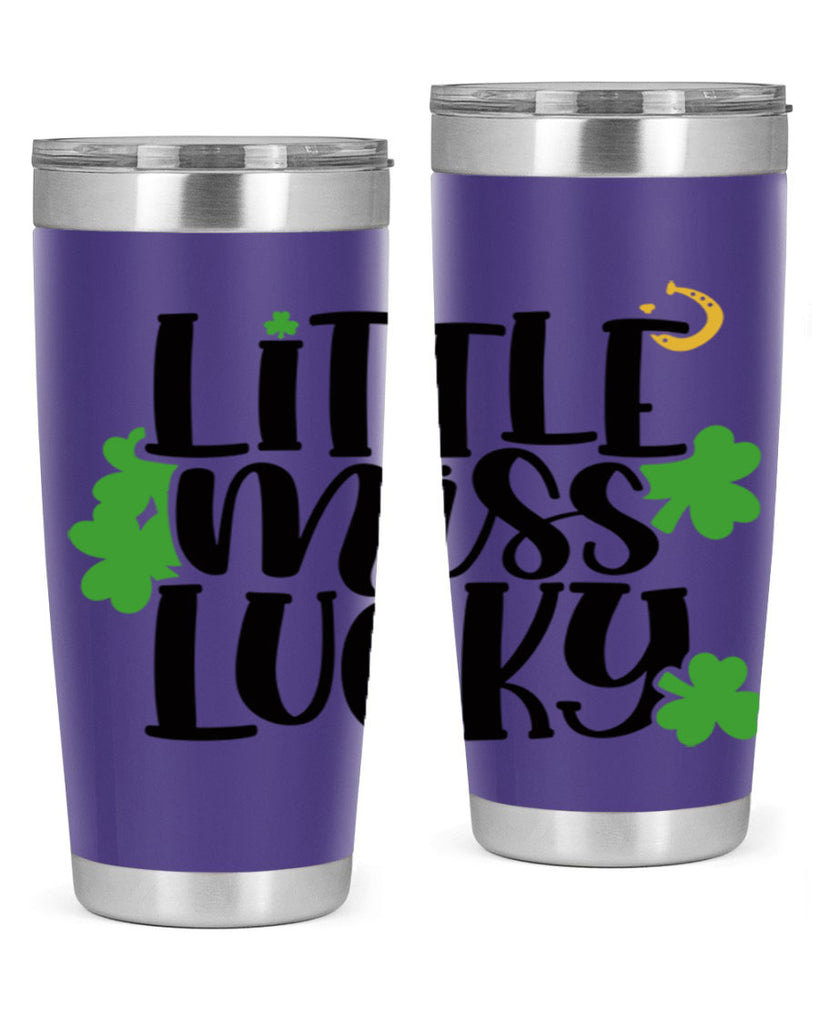Little Miss Lucky Style 68#- St Patricks Day- Tumbler
