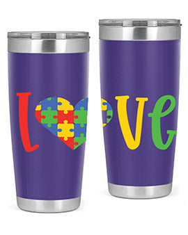 Love Style 30#- autism- Tumbler