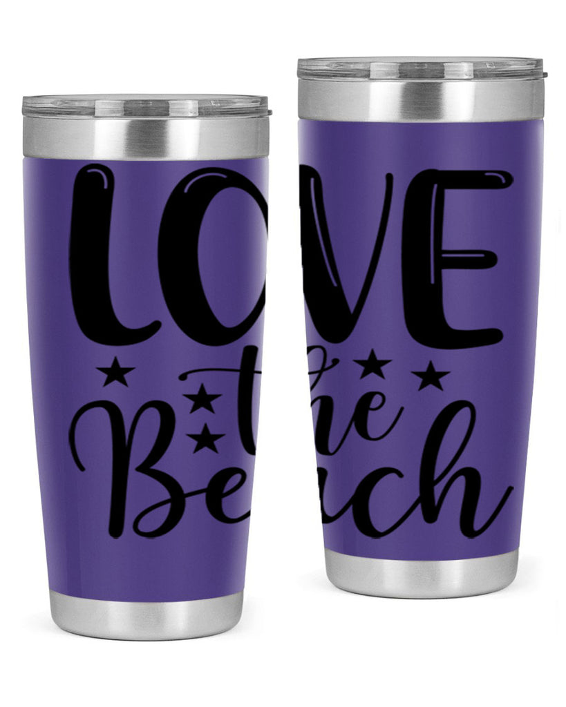 Love The Beach 305#- mermaid- Tumbler