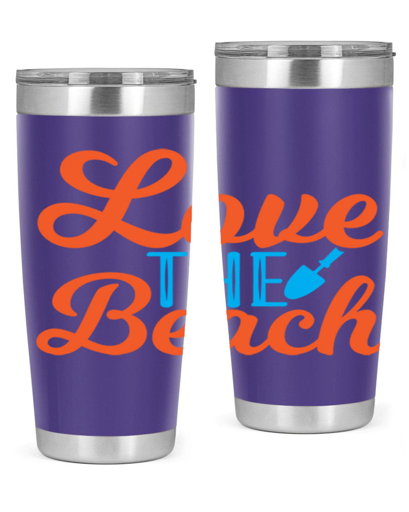 Love The Beach 306#- mermaid- Tumbler