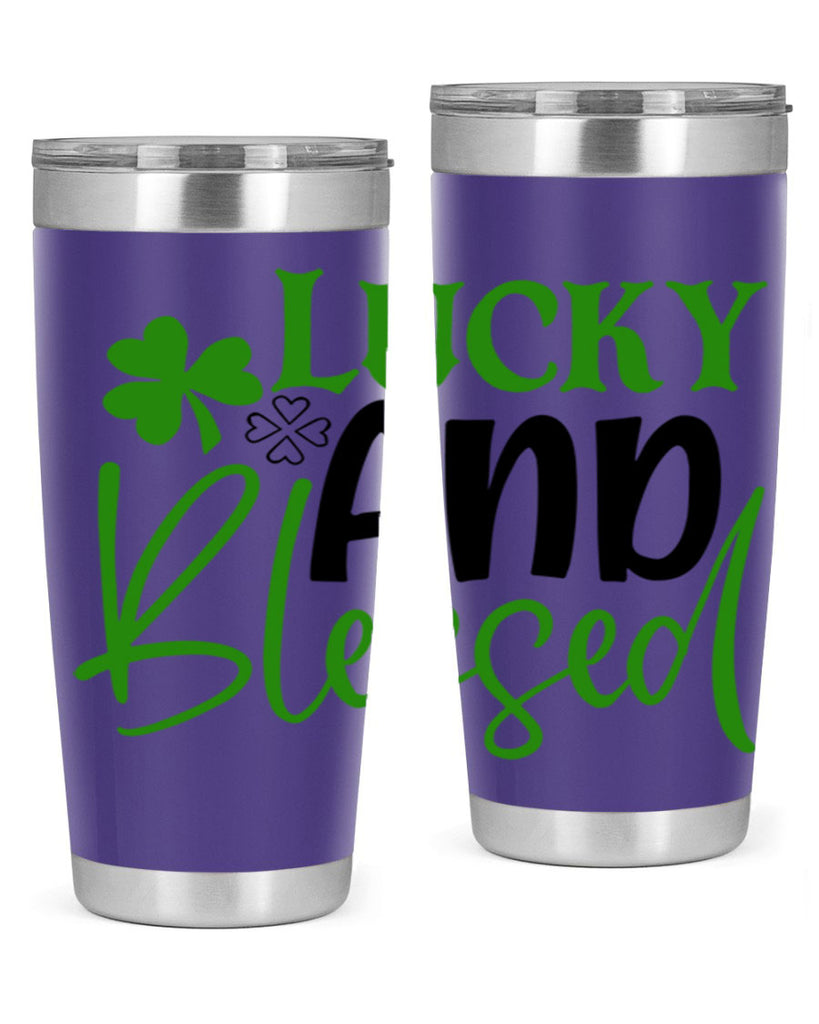 Lucky And Blessed Style 151#- St Patricks Day- Tumbler