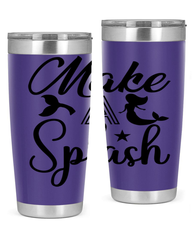 Make a splash 311#- mermaid- Tumbler