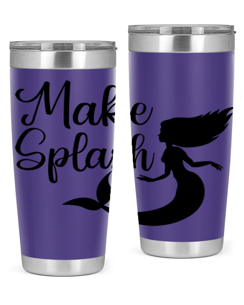 Make splash 316#- mermaid- Tumbler