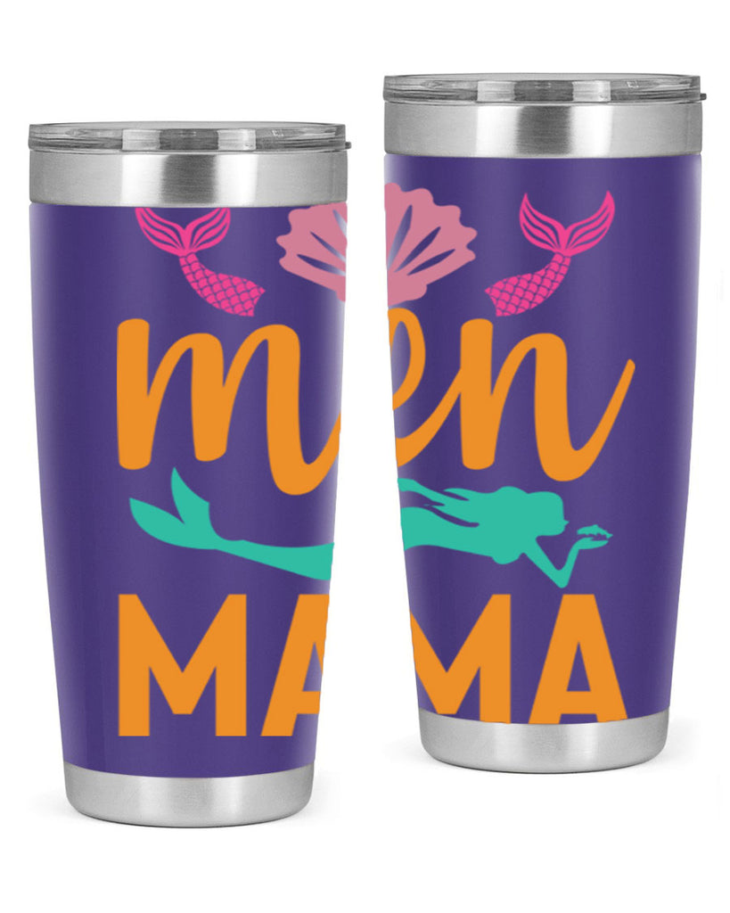 Men Mama Design 318#- mermaid- Tumbler