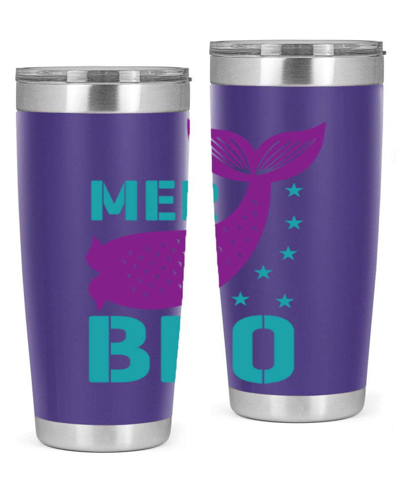 Mer Bro 322#- mermaid- Tumbler