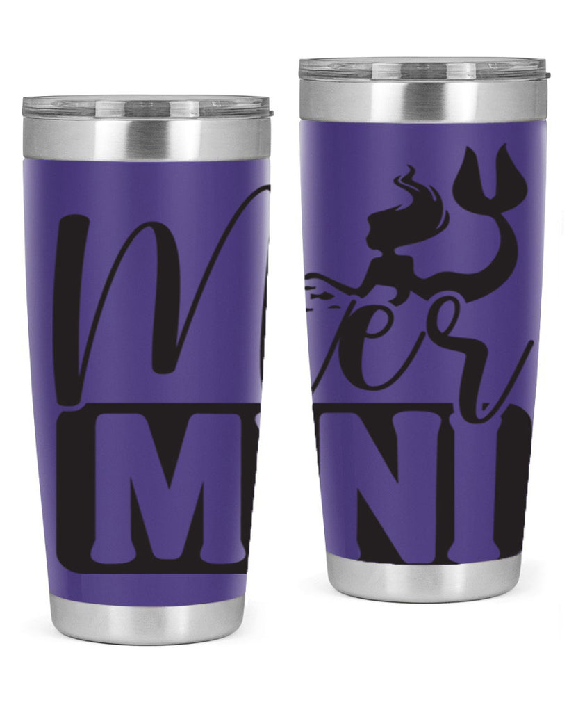 Mer mini 351#- mermaid- Tumbler