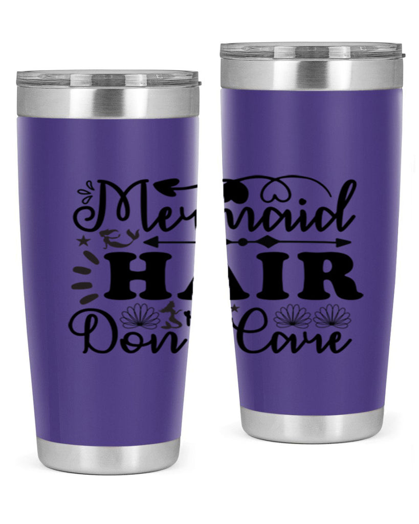 Mermaid Hair Dont Care 413#- mermaid- Tumbler