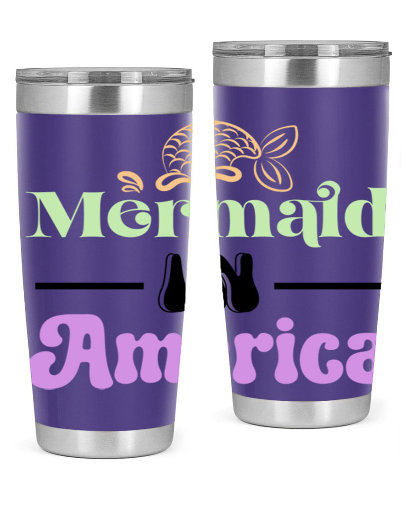 Mermaid In America 420#- mermaid- Tumbler