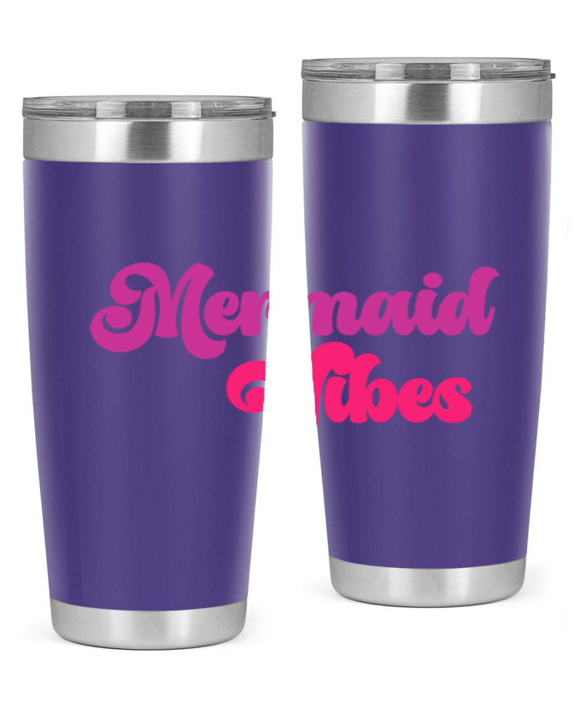 Mermaid Vibes 388#- mermaid- Tumbler