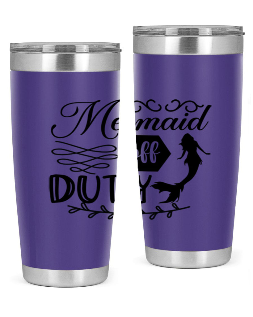 Mermaid off duty 432#- mermaid- Tumbler