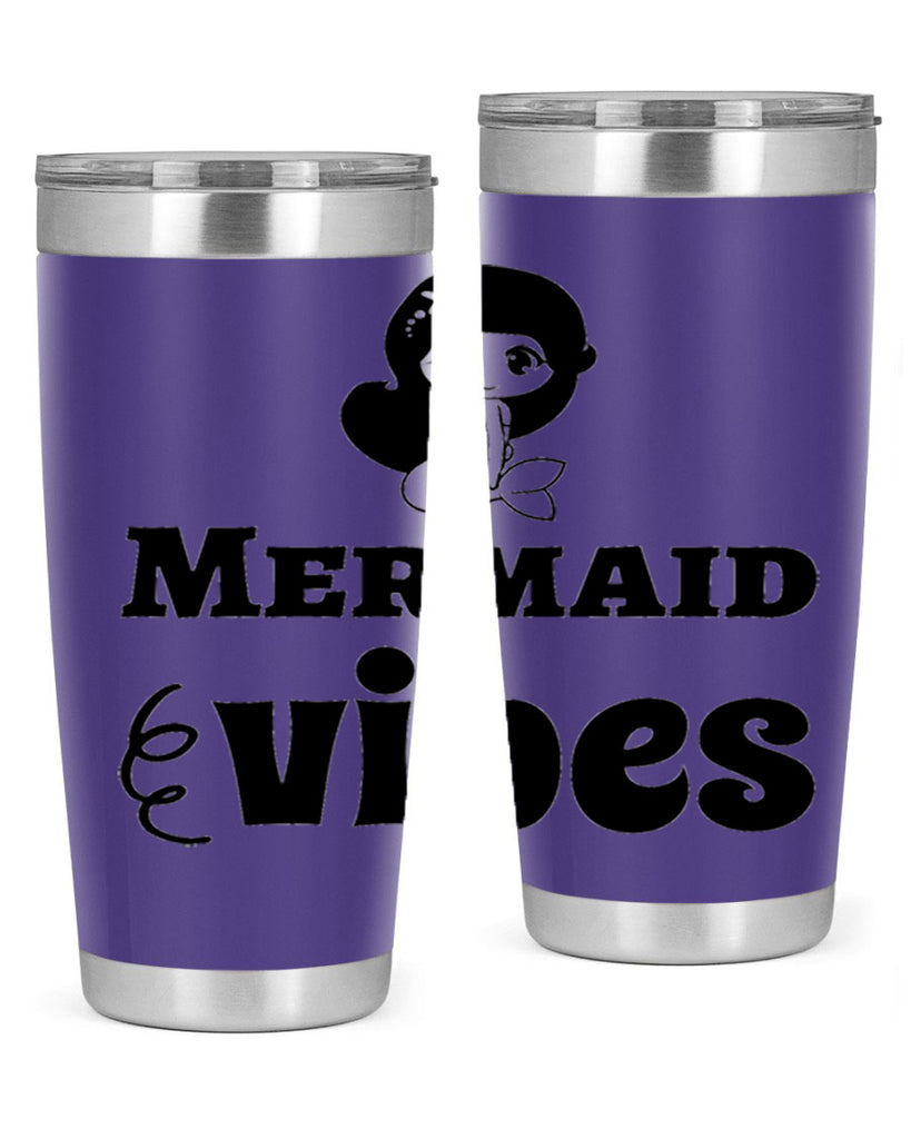 Mermaid vibes 456#- mermaid- Tumbler