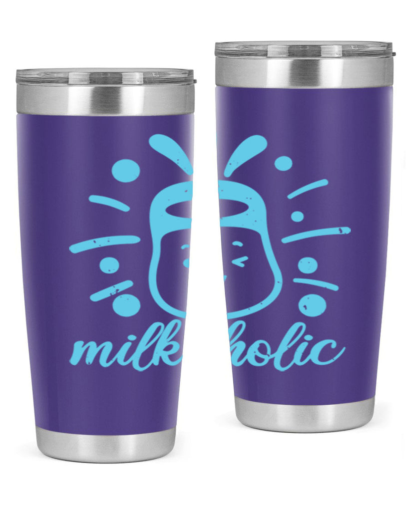 Milkaholic Style 29#- baby shower- tumbler