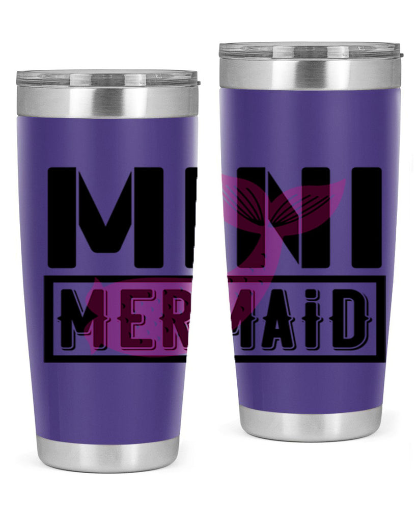 Mini mermaid 504#- mermaid- Tumbler