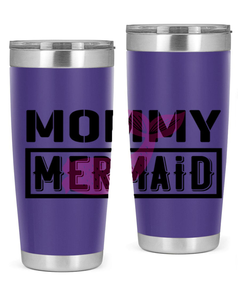 Mommy mermaid 514#- mermaid- Tumbler