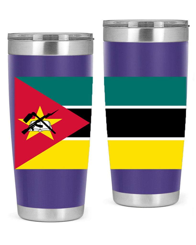 Mozambique 80#- world flags- Tumbler