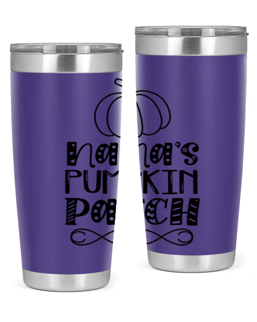 Nana s Pumpkin Patch 439#- fall- Tumbler