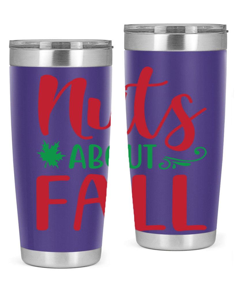 Nuts About Fall 443#- fall- Tumbler