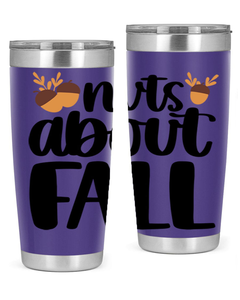 Nuts About Fall 503#- fall- Tumbler