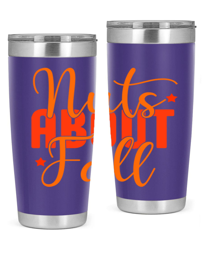 Nuts About Fall Design 444#- fall- Tumbler