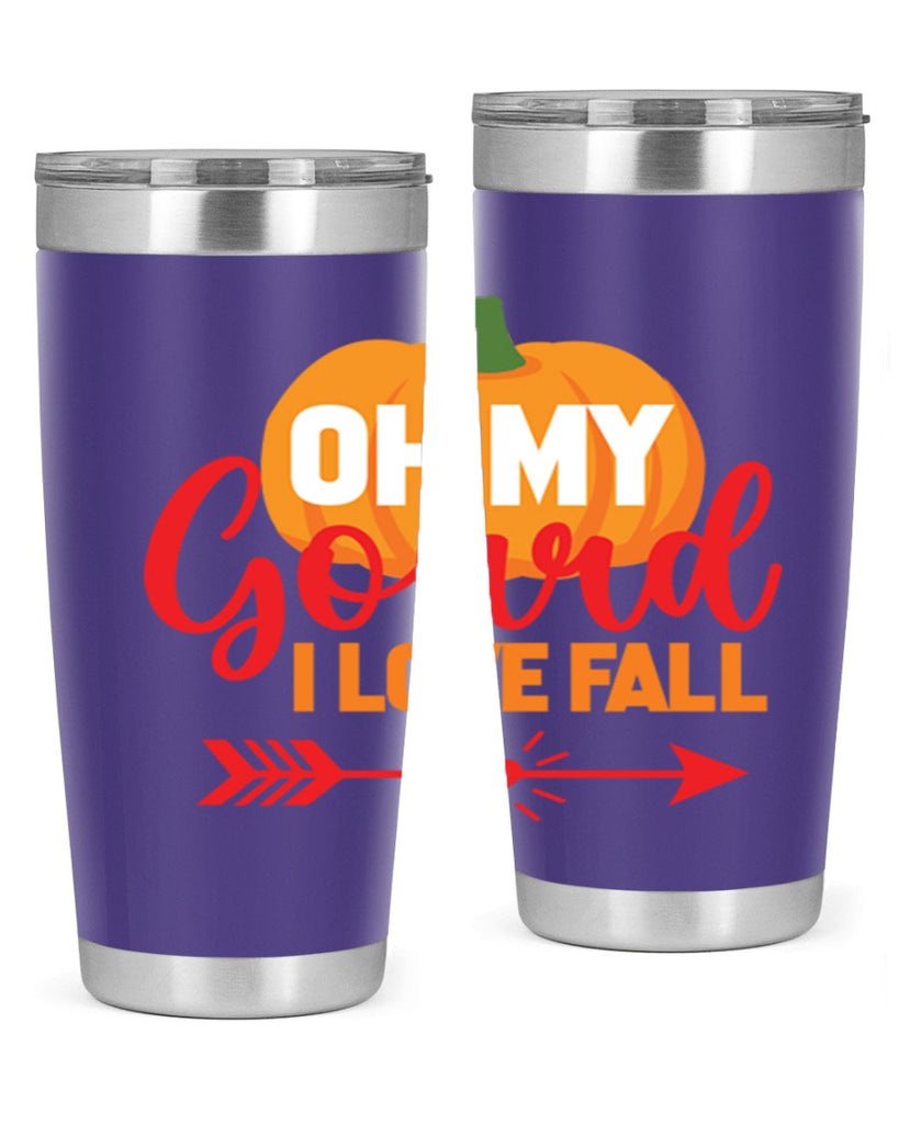 OhMyGourdILove 459#- fall- Tumbler