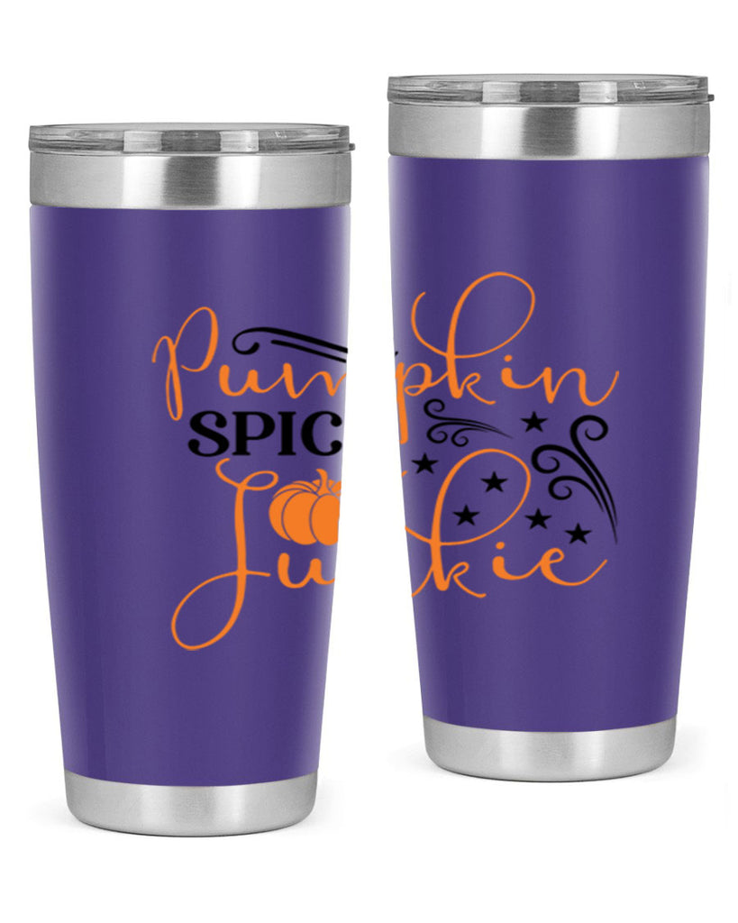 Pumpkin Spice Junkie 549#- fall- Tumbler