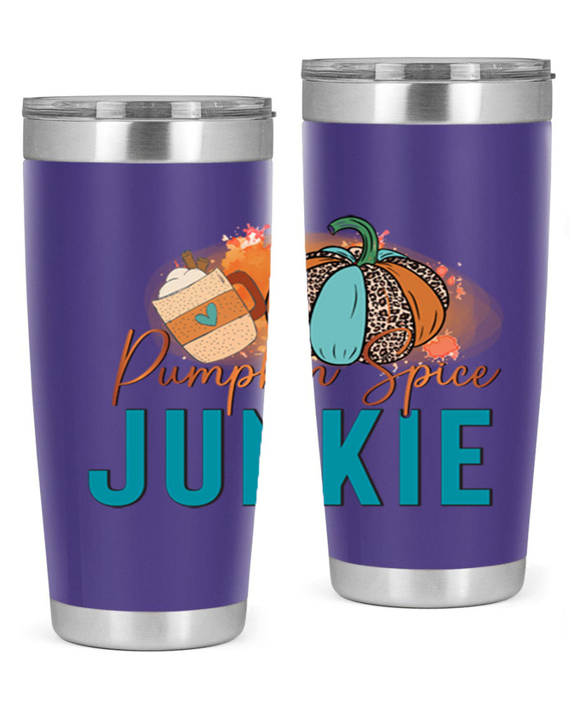 Pumpkin Spice Junkie 550#- fall- Tumbler