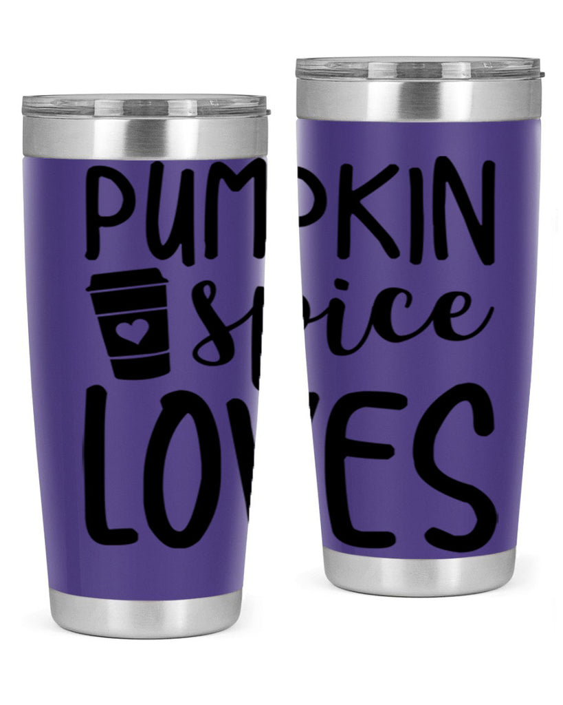 Pumpkin Spice Loves 555#- fall- Tumbler
