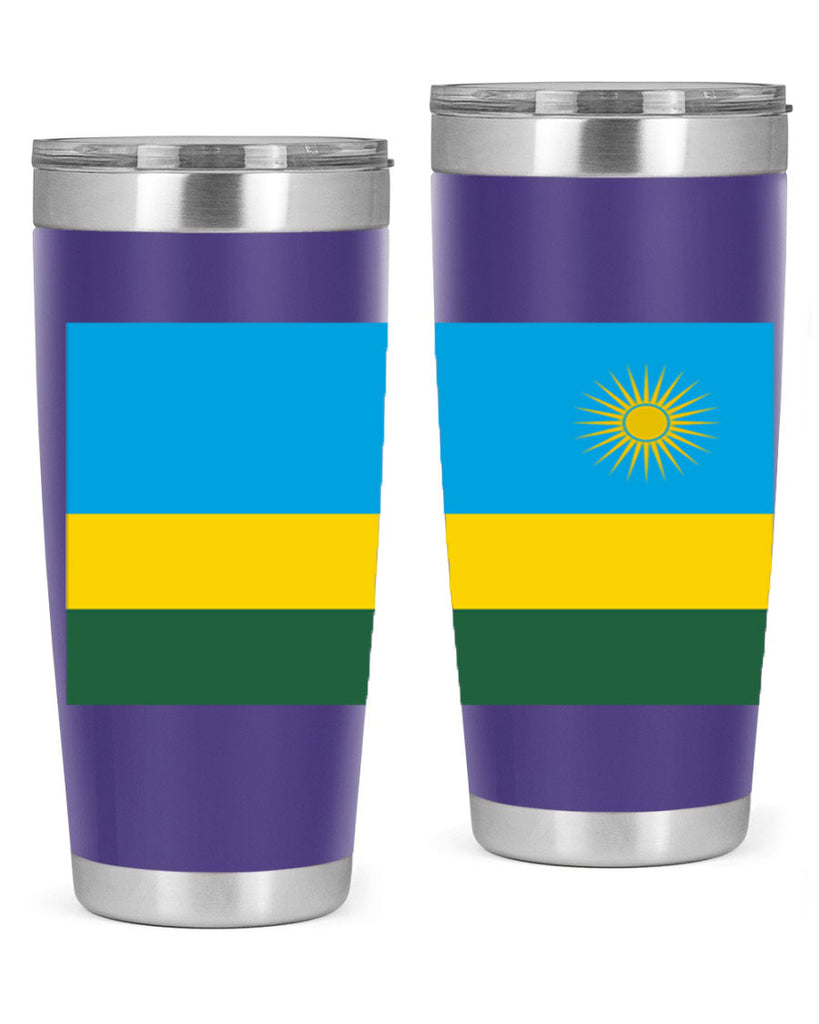 Rwanda 53#- world flags- Tumbler