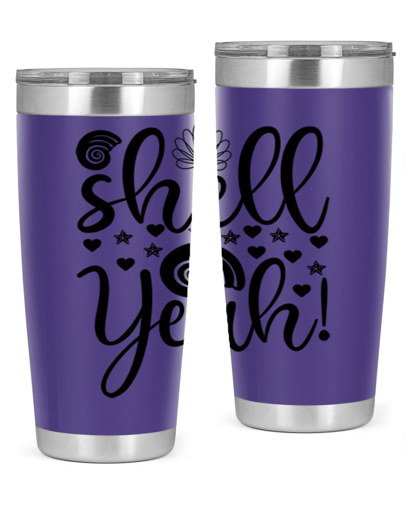 SHELL YEAH design 598#- mermaid- Tumbler