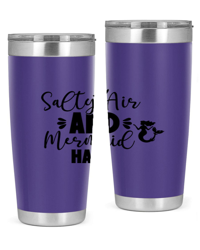 Salty Air And Mermaid Hair 559#- mermaid- Tumbler