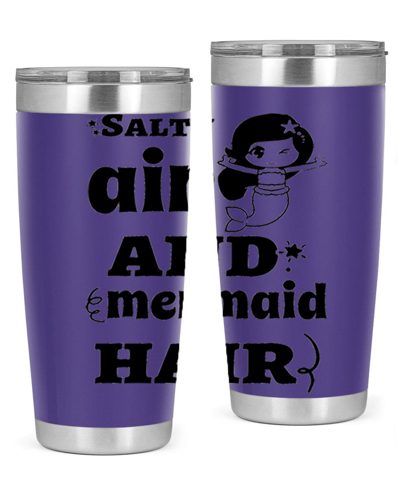 Salty air and mermaid hair 567#- mermaid- Tumbler