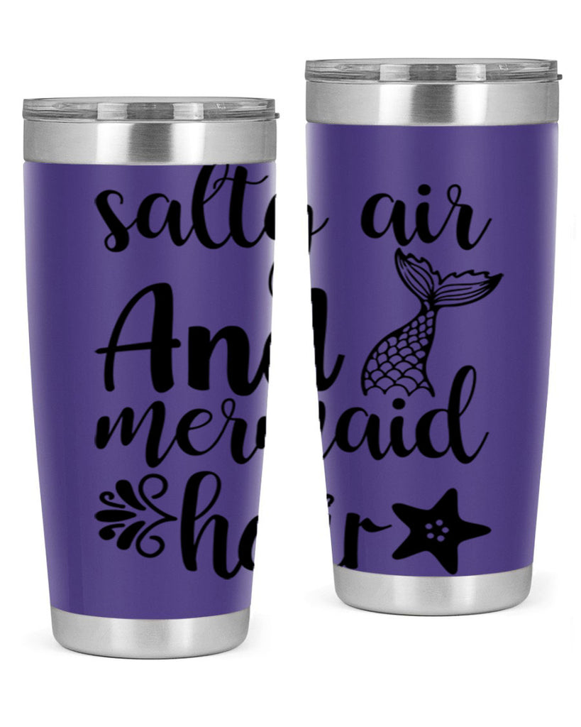 Salty air and mermaid hair 568#- mermaid- Tumbler