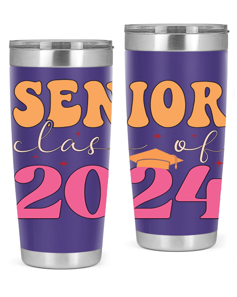 Senior class of 2024 17#- 12th grade- Tumbler