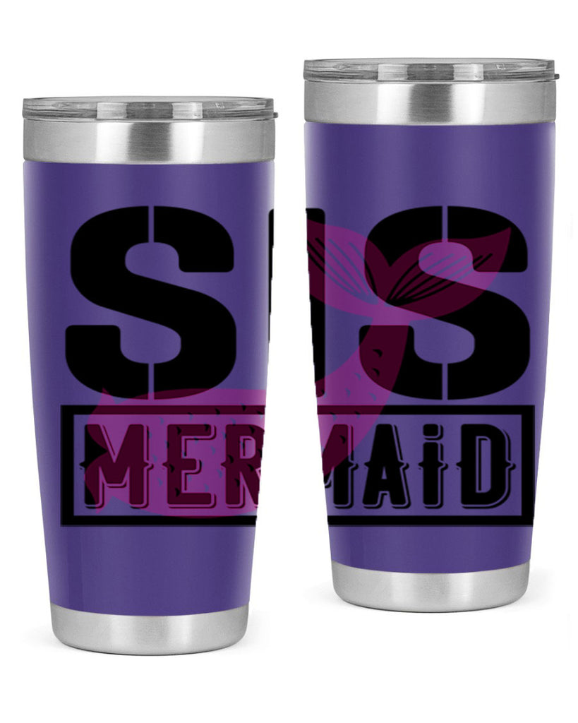 Sis mermaid 599#- mermaid- Tumbler