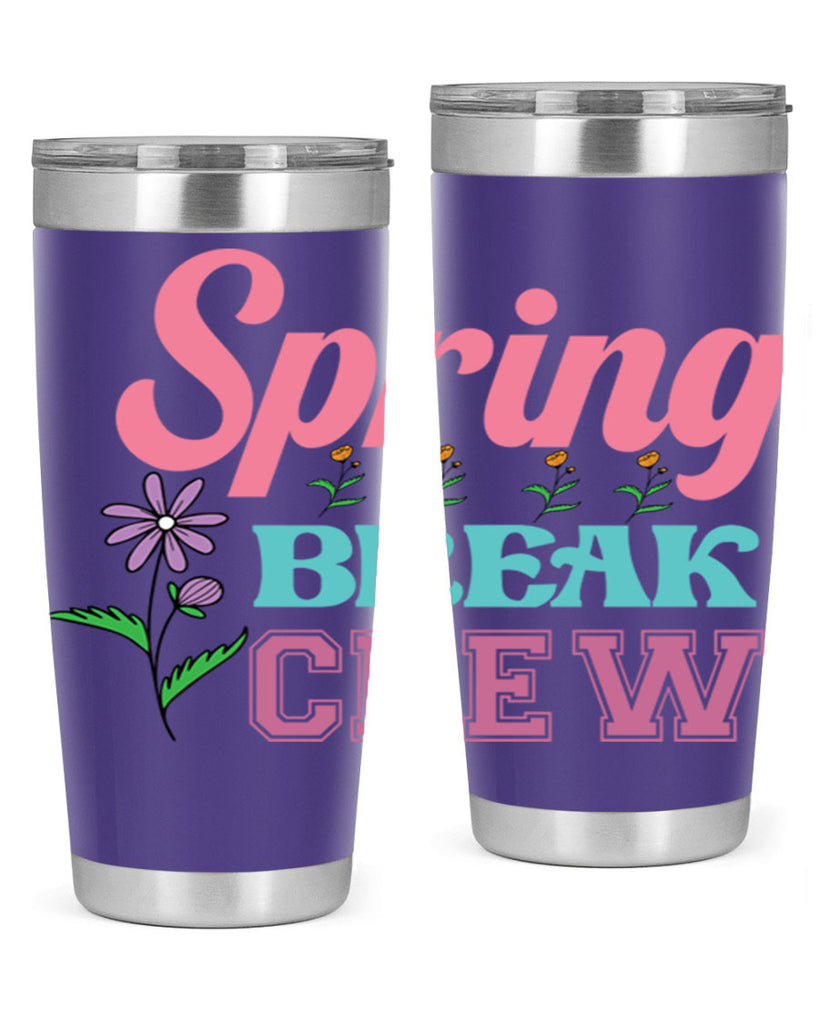 Spring Break Crew  484#- spring- Tumbler