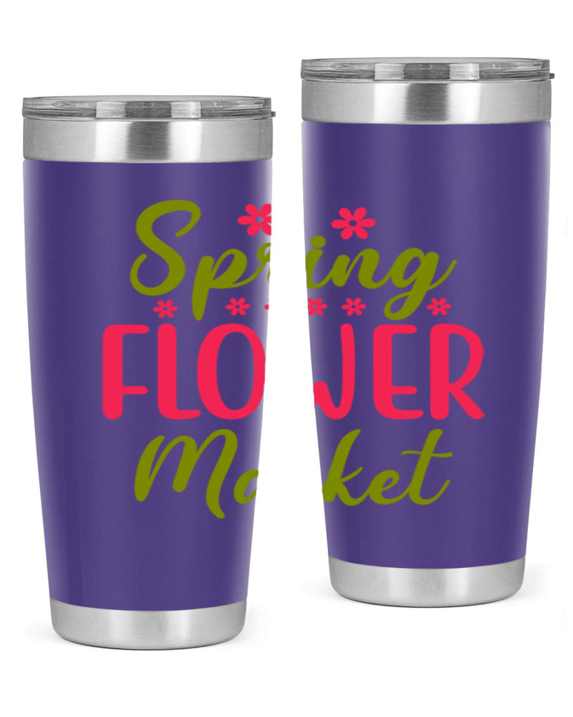 Spring Flower Market 423#- spring- Tumbler