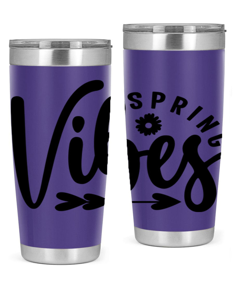 Spring Vibes478#- spring- Tumbler