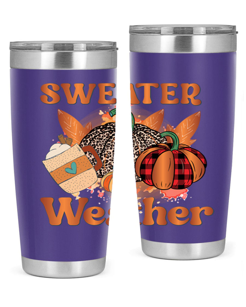 Sweater Weather 589#- fall- Tumbler