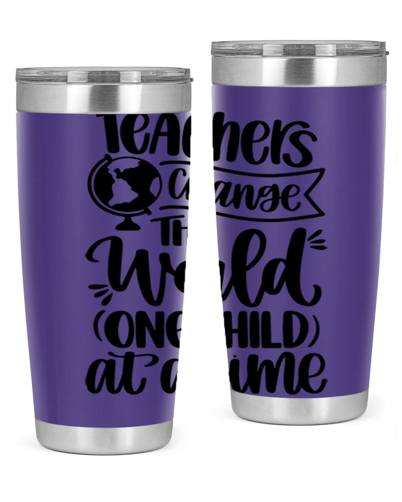 Teachers Change The Style 45#- teacher- tumbler