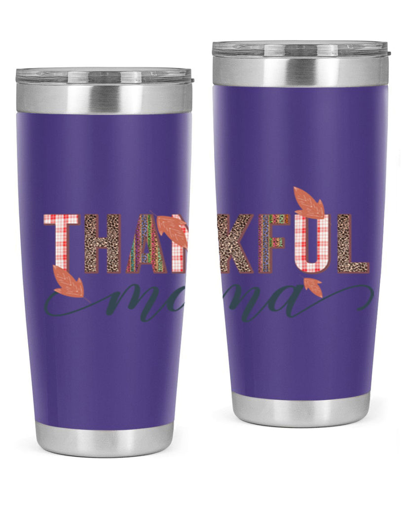 Thankful mama 606#- fall- Tumbler